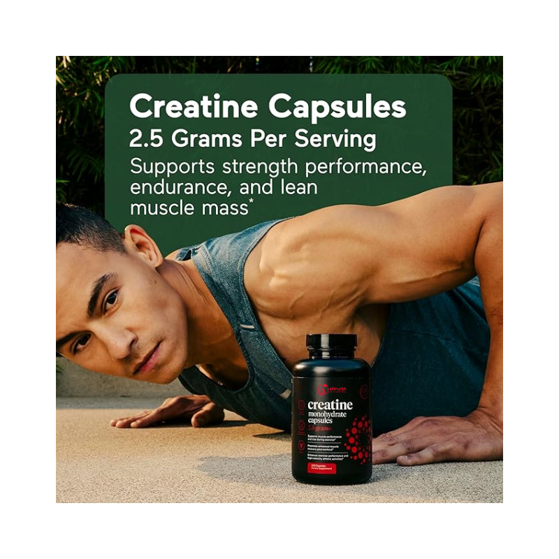 Creatine Capsules Manufacturer - OEM 2500mg Monohydrate 5g Pure