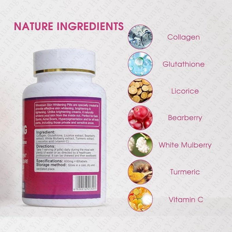 Glutathione Tablets Factory - OEM Vitamin C Brightening Beauty