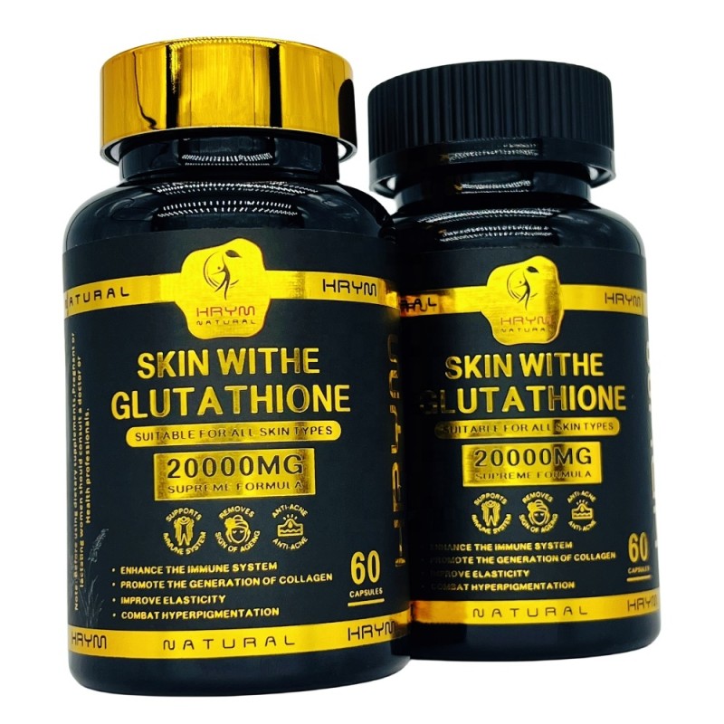 Glutathione Capsules Supplier - OEM 20000mg Anti-Aging Skin Whitening