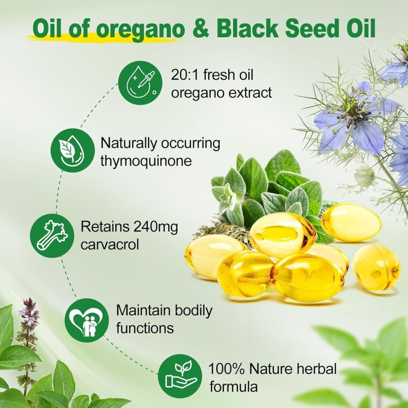 Oregano Capsules Manufacturer - OEM Natural Immunity Health Maintenance
