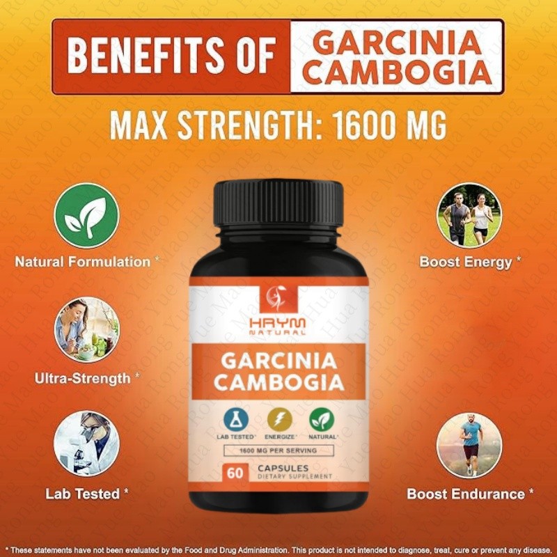 Garcinia Cambogia Capsules Factory - OEM 1600mg Calcium Antioxidant