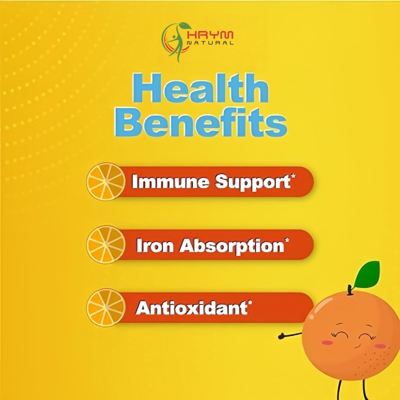 Vitamin C Gummy Supplements Manufacturer - OEM Children Immune Health