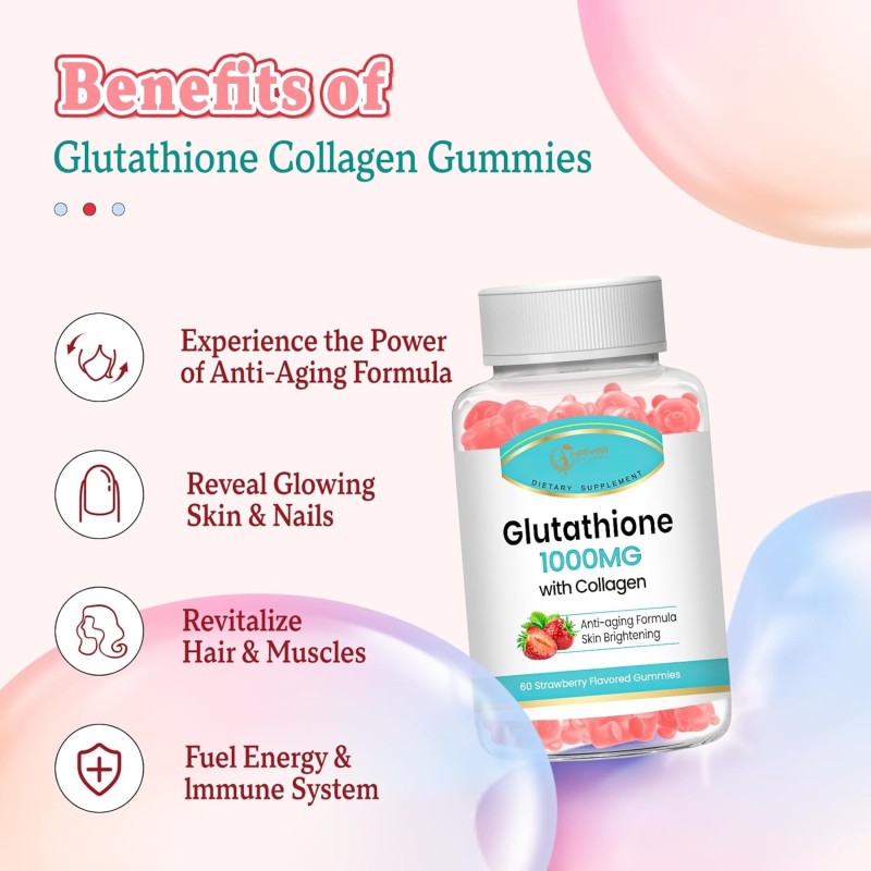 Skin Whitening Gummies Supplier - OEM Antioxidant Brightening Gummy