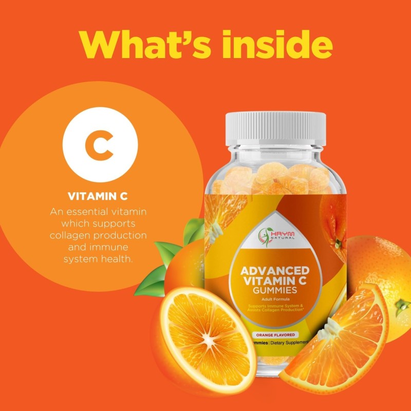 Vitamin C Gummies Supplier - OEM Organic Immune Support Supplement