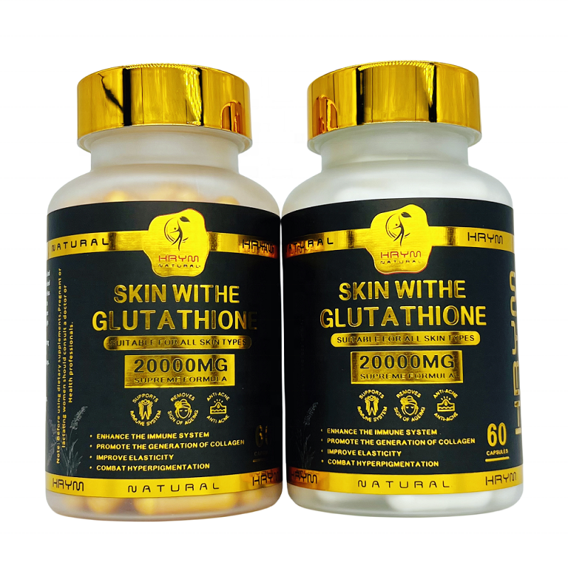 Glutathione Capsules Supplier - OEM 20000mg Anti-Aging Skin Whitening