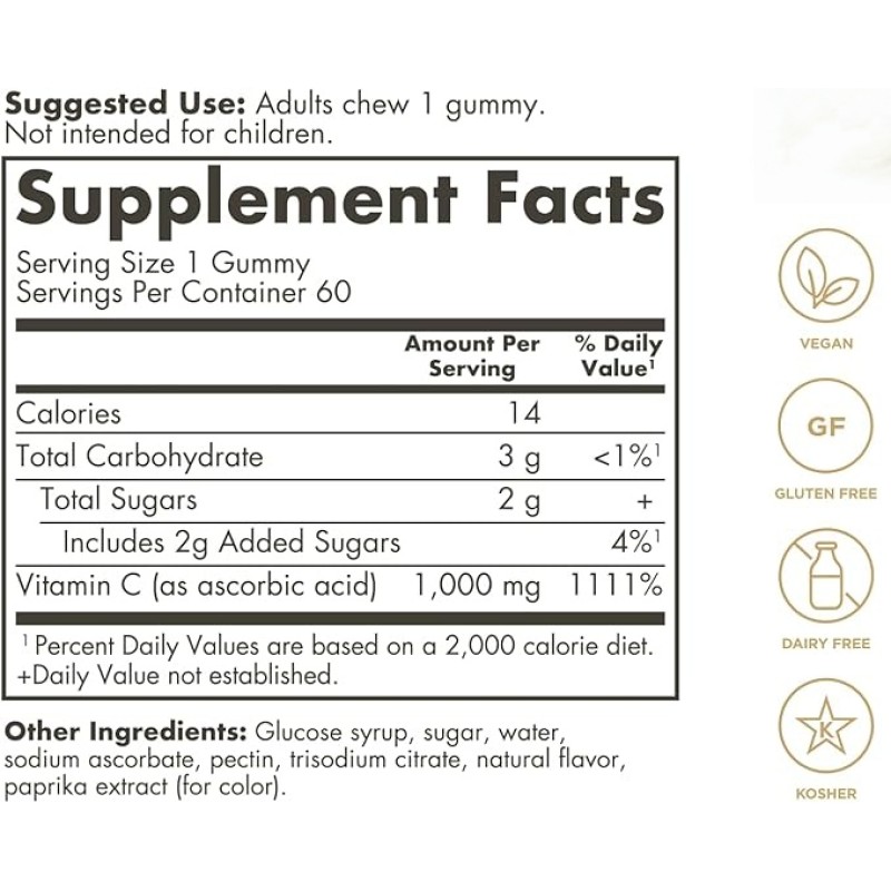 Adult Vitamin C Gummies Factory - OEM Gummy Healthy Immunity