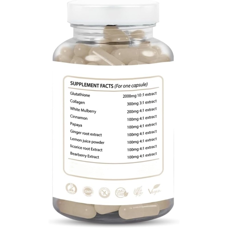 Skin Whitening Capsules Factory - OEM Plant Extract Collagen Anti-Aging