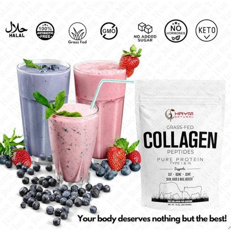 Collagen Peptide Powder Manufacturer - OEM MCT Oil Multi Type I III