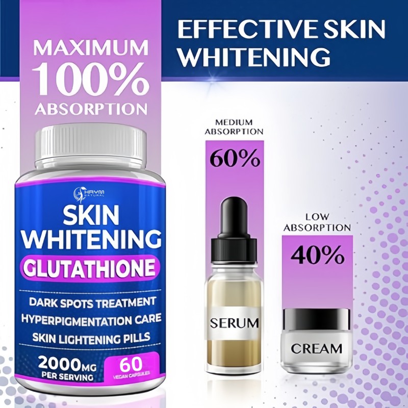 Glutathione Pills Supplier - OEM Facial Whitening Melanin Removal