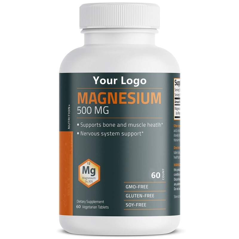 Magnesium Tablets Supplier - OEM Oxide Bone Muscle Nervous