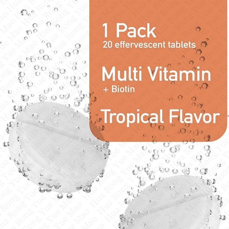 Multi-vitamin Effervescent Tablets Supplier - OEM Biotin Rich Complex