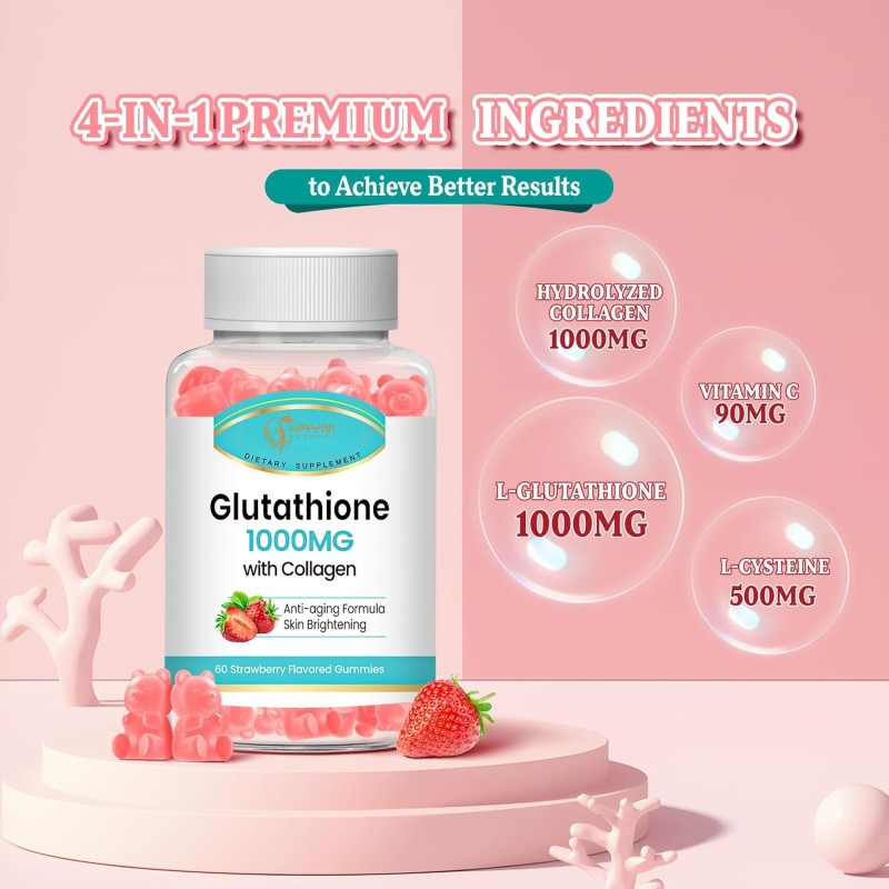 Skin Whitening Gummies Supplier - OEM Antioxidant Brightening Gummy