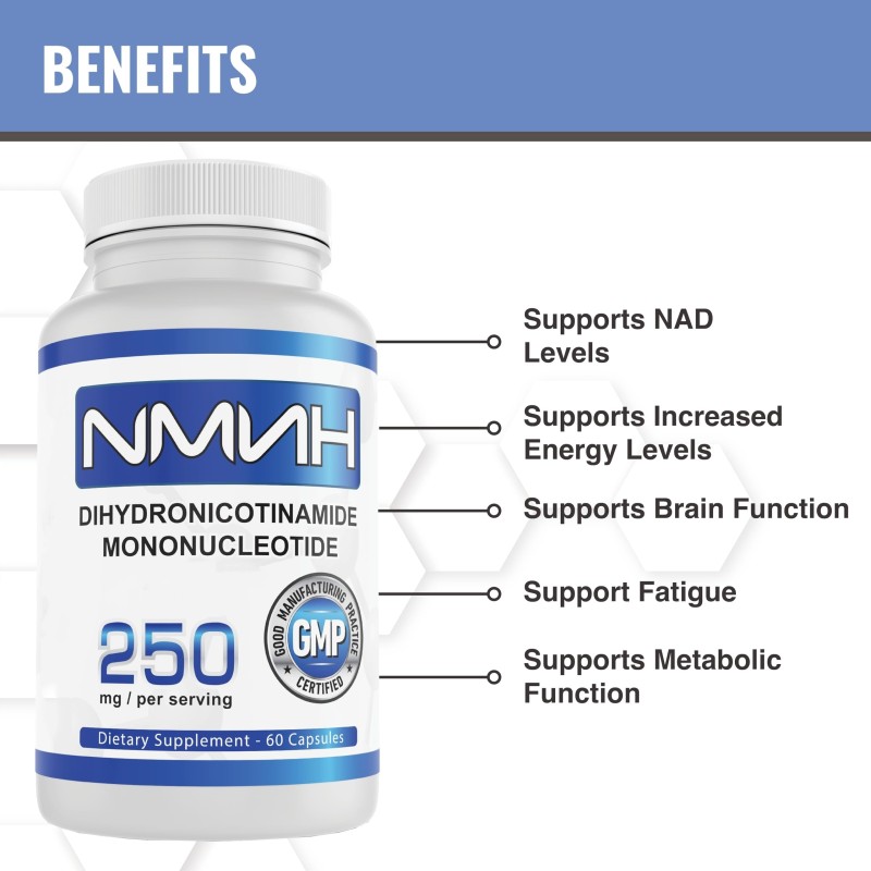 NMN Powder Capsules Factory - OEM 99% Pure Anti-Aging Supplement