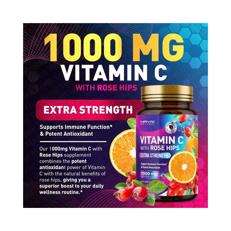 Vitamin C Chewable Tablets Factory - OEM Immune Support Rose Hips
