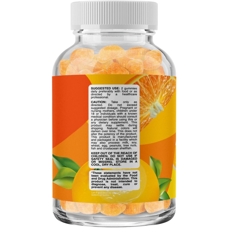 Vitamin C Gummies Supplier - OEM Organic Immune Support Supplement