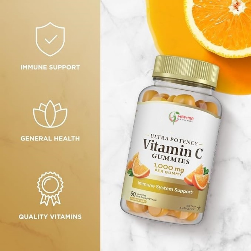 Adult Vitamin C Gummies Factory - OEM Gummy Healthy Immunity