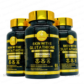 Glutathione Capsules Supplier - OEM 20000mg Anti-Aging Skin Whitening