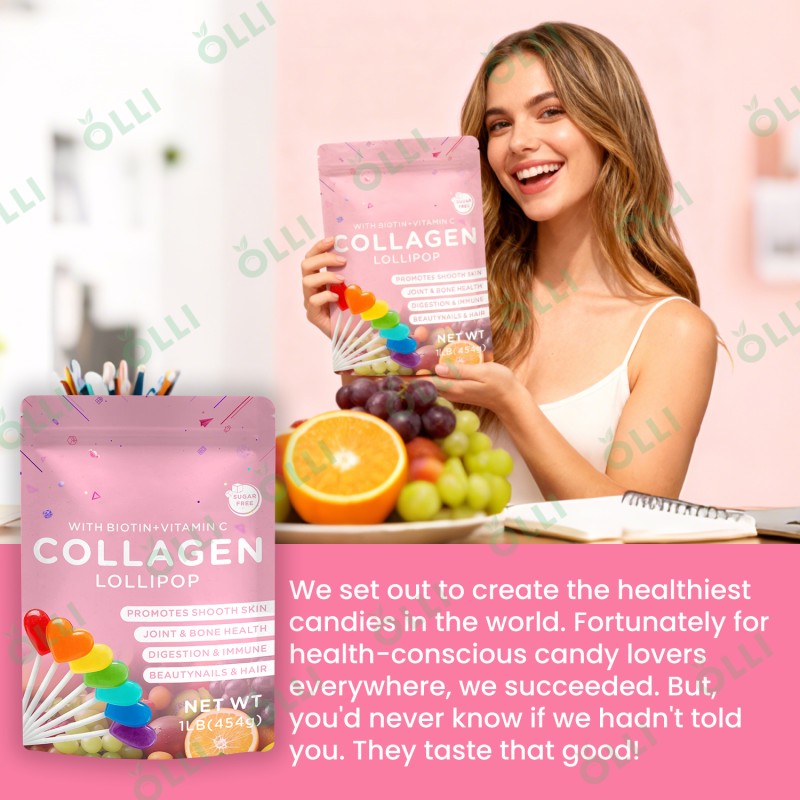 Collagen Lollipop Supplier - Brightening Skin Whitening Private