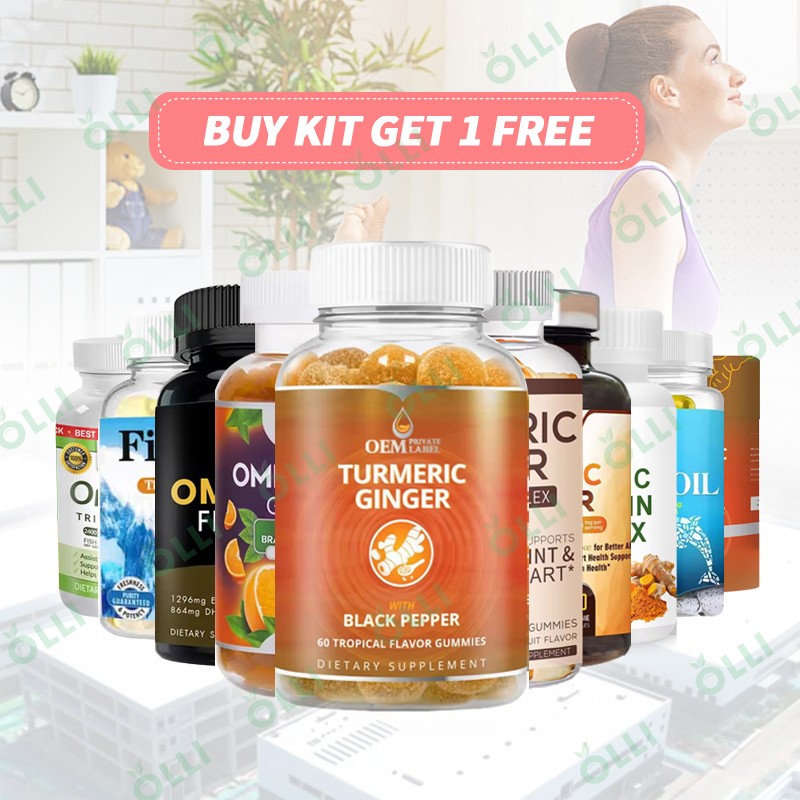 Dietary Supplement Kit Factory - Fish Oil Curcumin Emotional Recovery