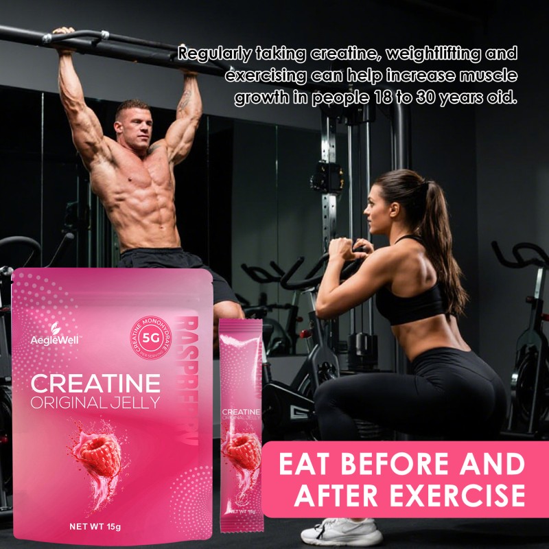 Creatine Jelly Sticks Supplier - Pre-Workout Energy Boost Custom
