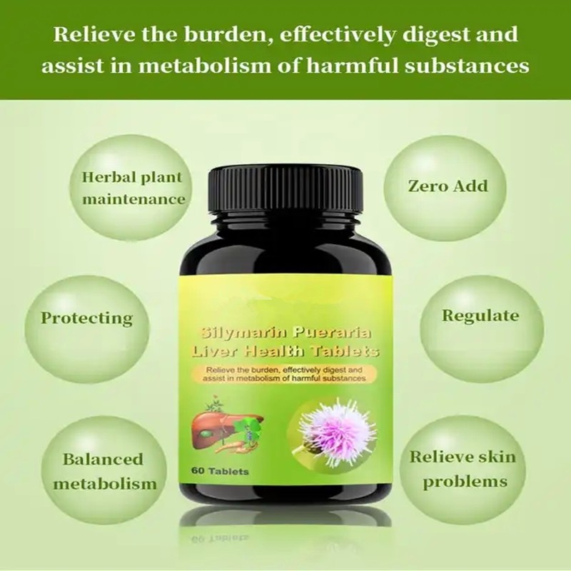 Liver Health Tablets Supplier - Silymarin Pueraria Herbal Nourishing