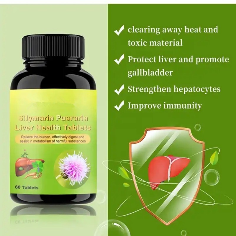 Liver Health Tablets Supplier - Silymarin Pueraria Herbal Nourishing