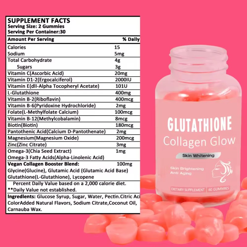 Glutathione Gummies Factory - Beauty Marine Collagen L-Glutathione