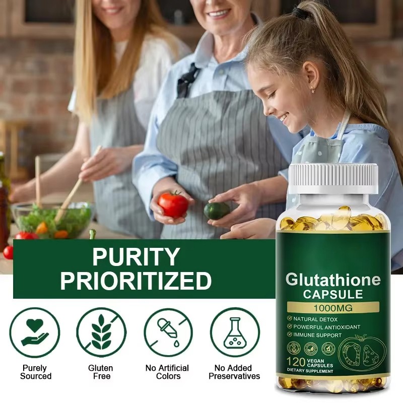 Glutathione Capsules Manufacturer - 1000mg Softgels Whitening