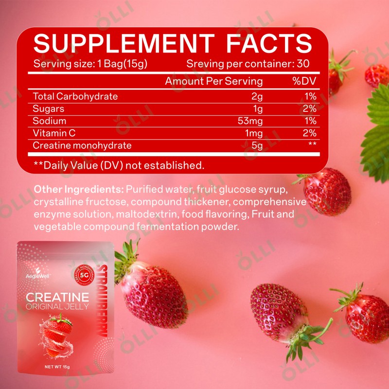 Creatine Jelly Manufacturer - 5000mg Sports Nutrition