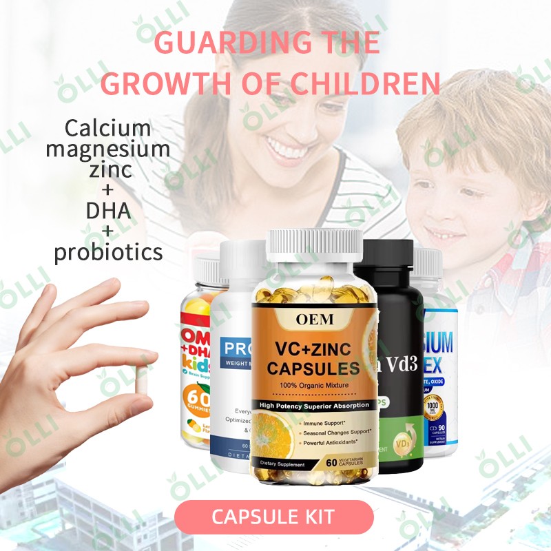 Children Supplement Kit Factory - Calcium Magnesium Zinc DHA