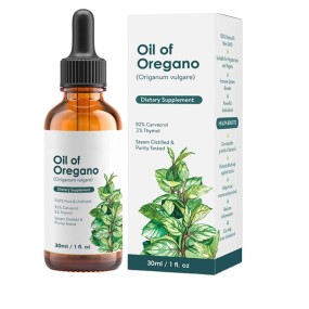 Oregano Oil Drops Factory - Organic Boost Immunity Improve