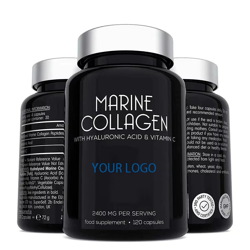 Vitamin C Collagen Factory - Hydrolyzed Marine Capsules