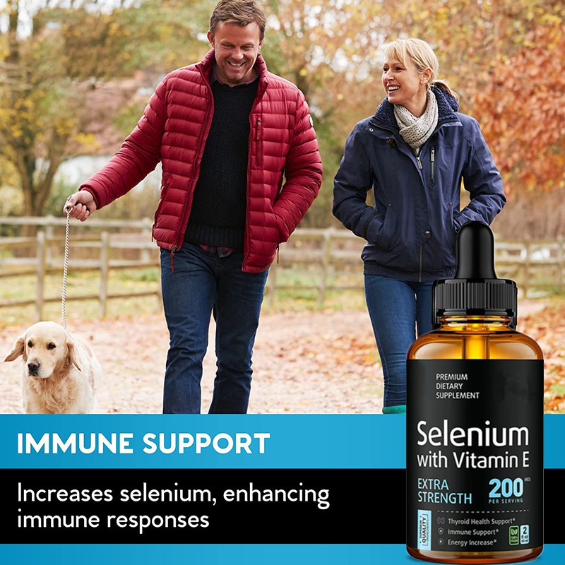 Selenium Drops Manufacturer - 200mcg Liver Health Immune Support