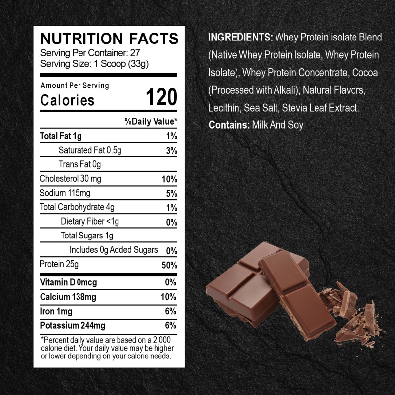 Whey Protein Powder Manufacturer - Chocolate Flavour Muscle Recovery