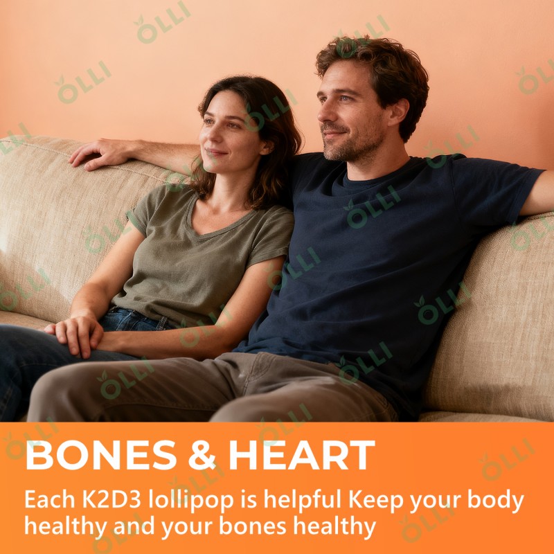 Vitamin D3 K2 Lollipop Factory - Bone Heart Health Adults