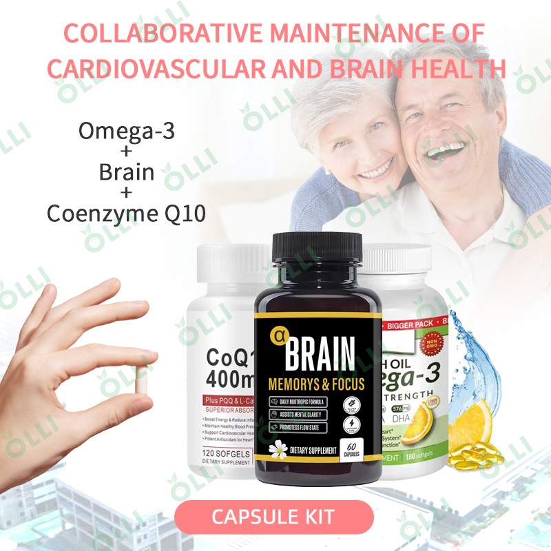 Omega-3 DHA Gummies Manufacturer - Coenzyme Q10 Brain Health