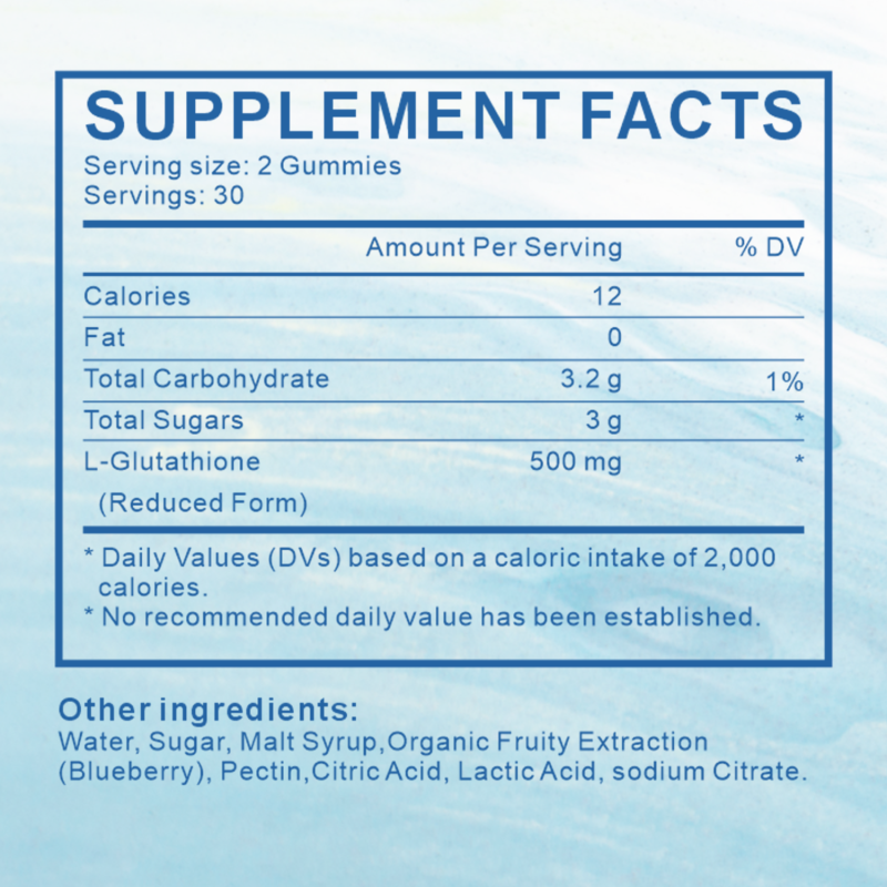 Glutathione Gummies Supplier - L-Glutathion Collagen Candy