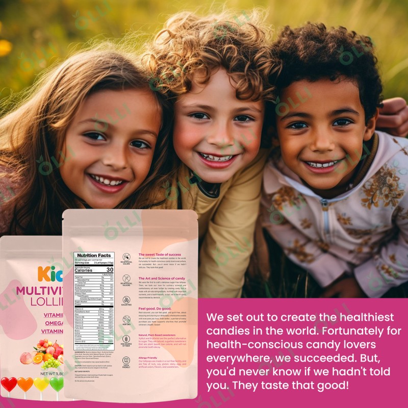 Multivitamin Lollipop Manufacturer - Kid Supplement Fruit-flavored