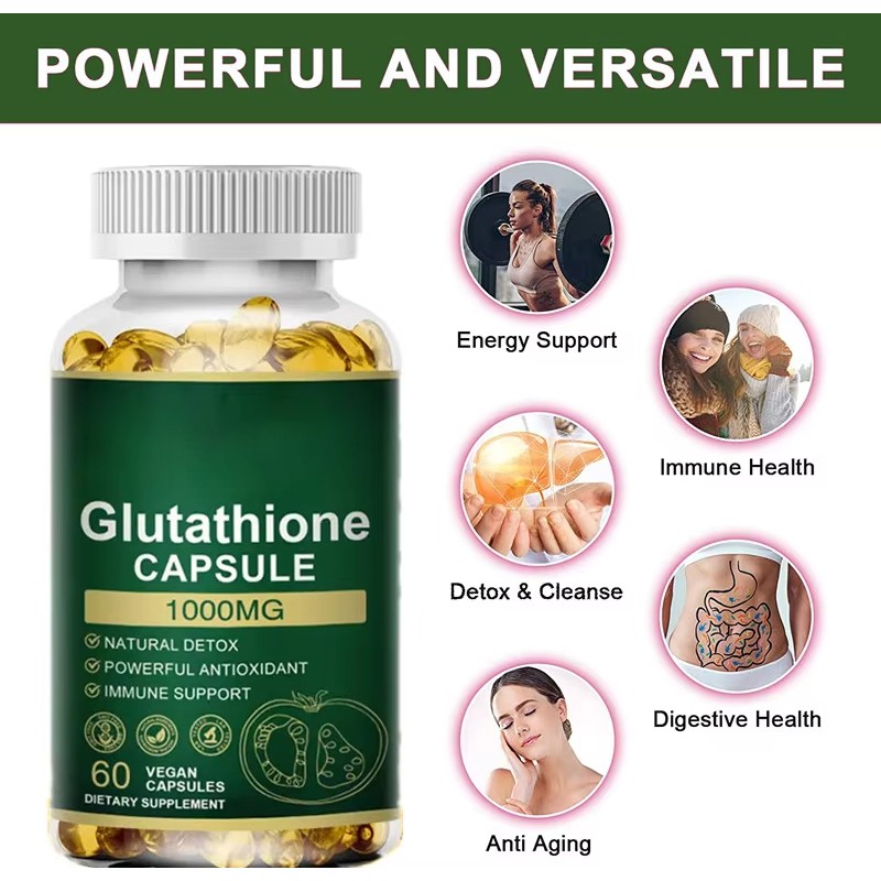 Glutathione Capsules Manufacturer - 1000mg Softgels Whitening