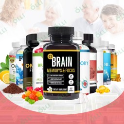 Omega-3 DHA Gummies Manufacturer - Coenzyme Q10 Brain Health