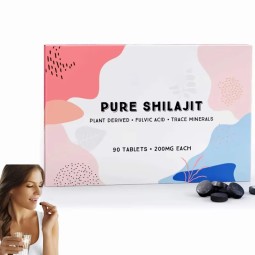 Shilajit Tablets Supplier - Plant Fulvic Minerals Metabolism