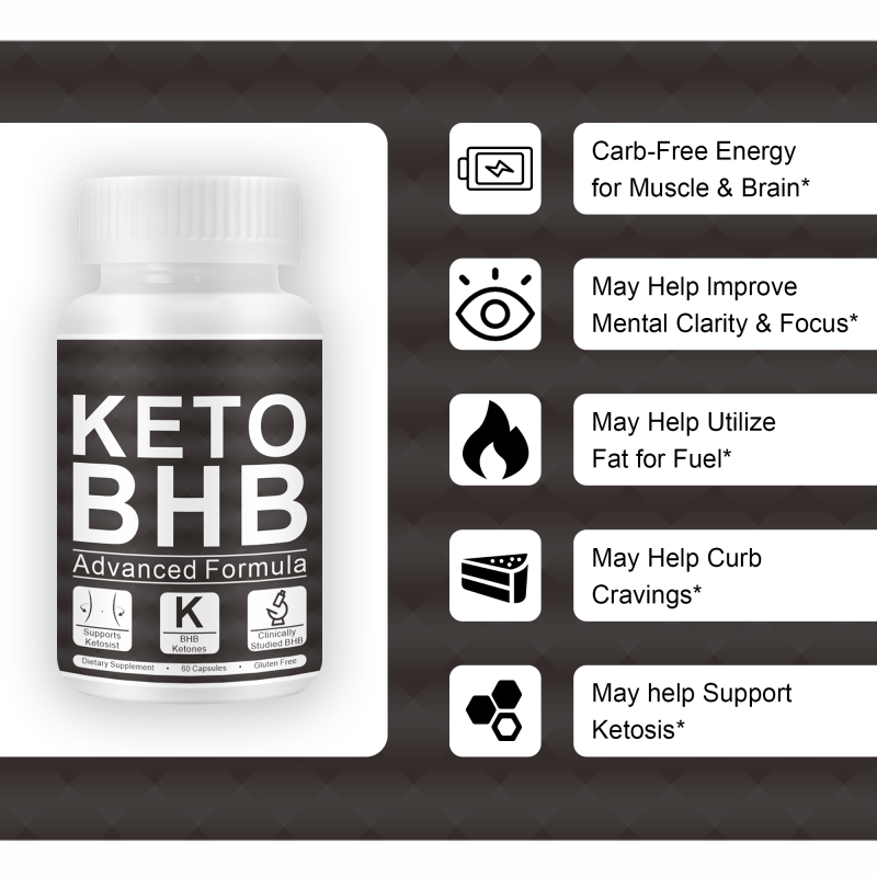 Keto Capsules Factory - BHB Vegan Diet Slim Private Label
