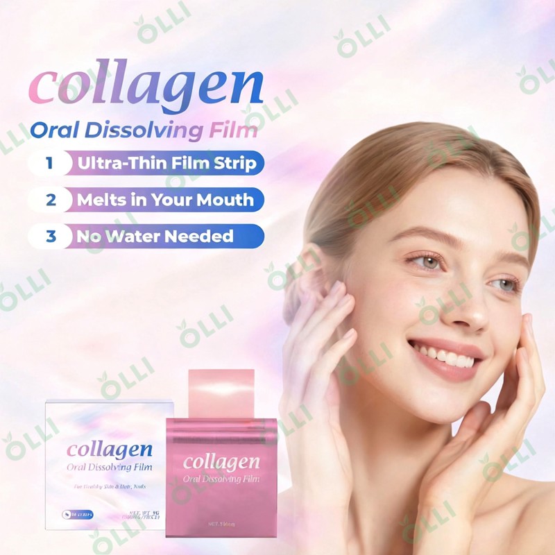 Collagen Oral Strips Factory - Beauty Biotin Hair Skin Health