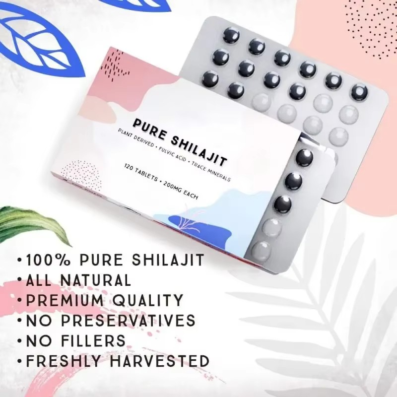 Shilajit Tablets Supplier - Plant Fulvic Minerals Metabolism