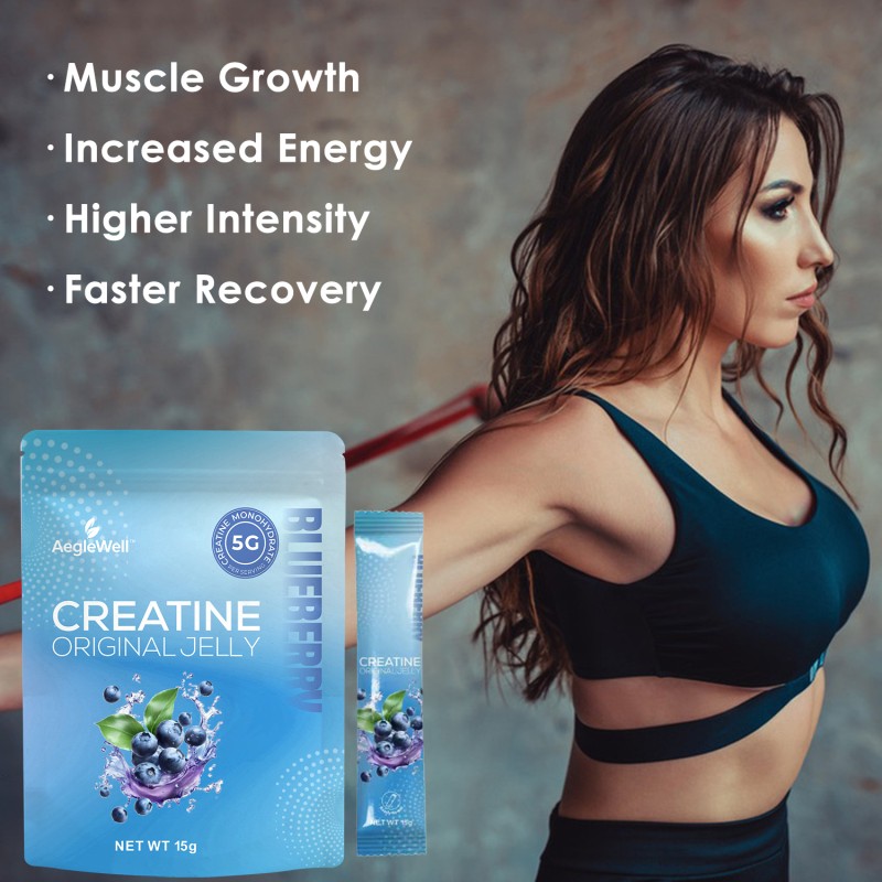 Pre Workout Jelly Factory - Creatine Monohydrate Muscle Strength