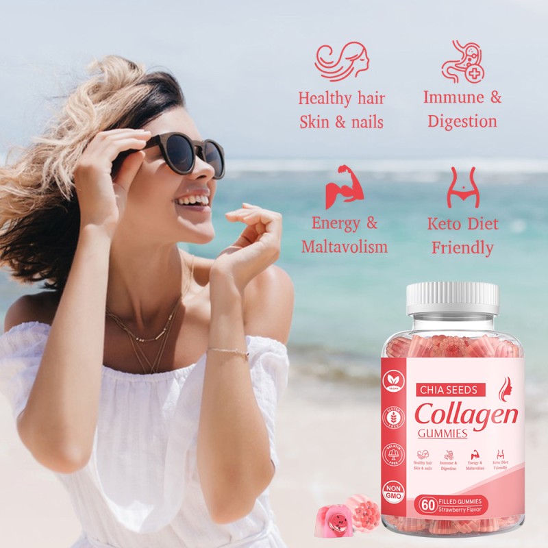 Hair Skin Nails Gummy Manufacturer - Biotin Collagen Vegan