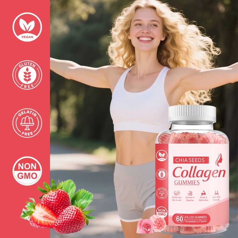 Hair Skin Nails Gummy Manufacturer - Biotin Collagen Vegan