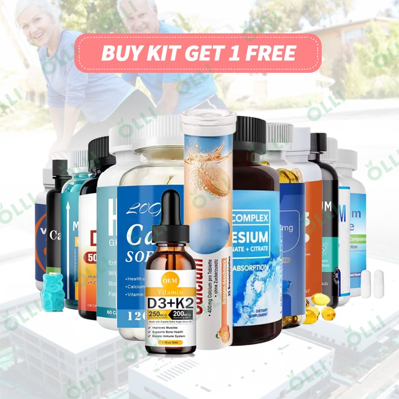 Bone Health Kit Factory - Vitamin D Calcium Magnesium Glycine