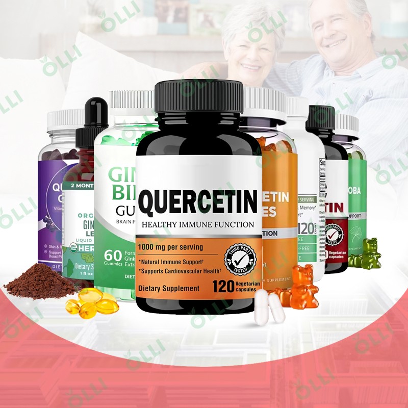 Immunity Supplement Supplier - Quercetin Ginkgo Biloba Capsules