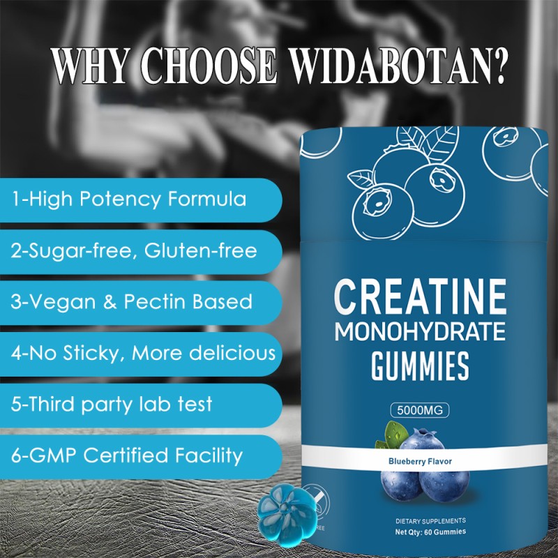 Creatine Monohydrate Gummy Supplier - Infused Stronger Muscle